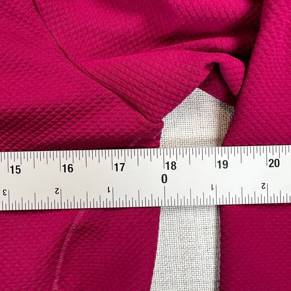 Nike Full Zip Active Jacket Women's S Fuchsia Pink Textured Golf Hiking Walking - Picture 5 of 8